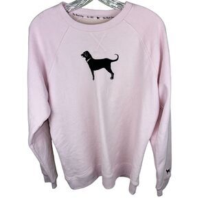 The Black Dog Pink Crew Neck Sweater